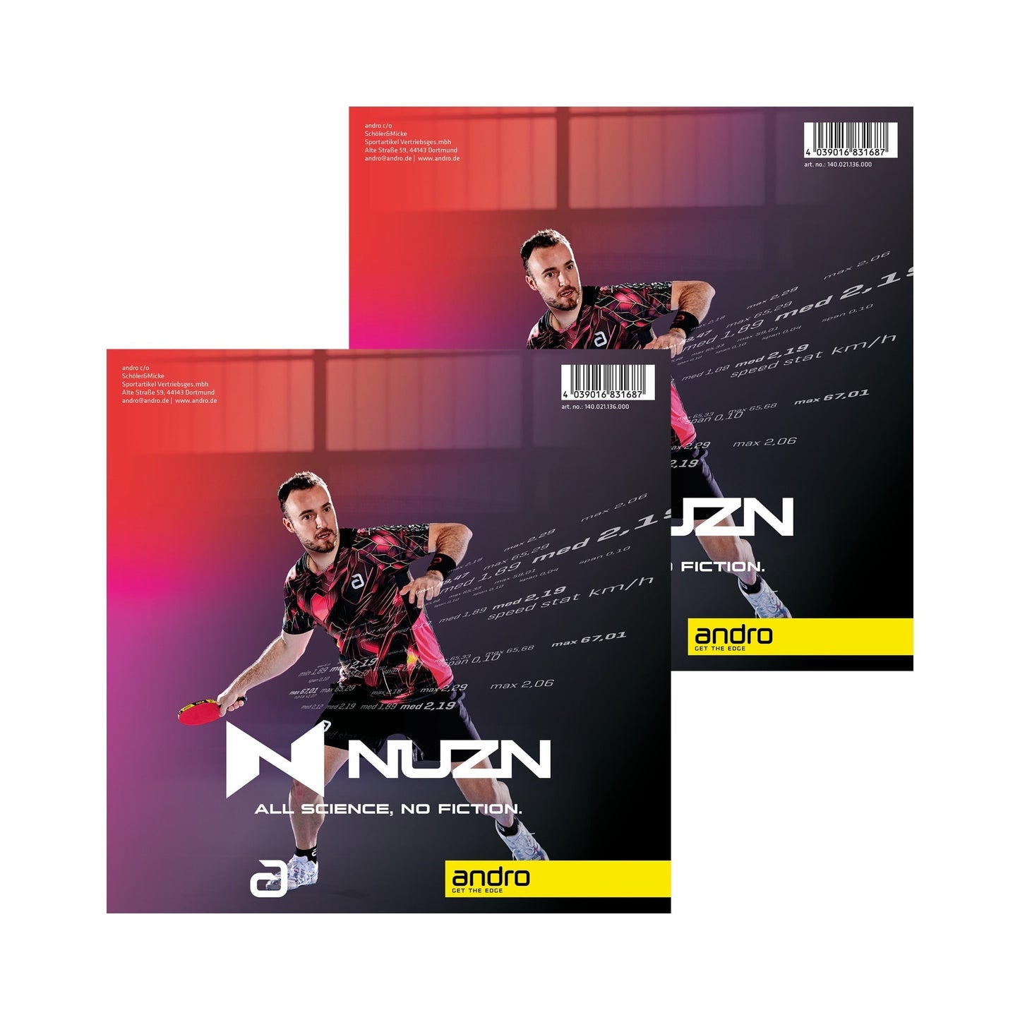 andro Schutzfolie Pro Foil NUZN - 2er-Pack