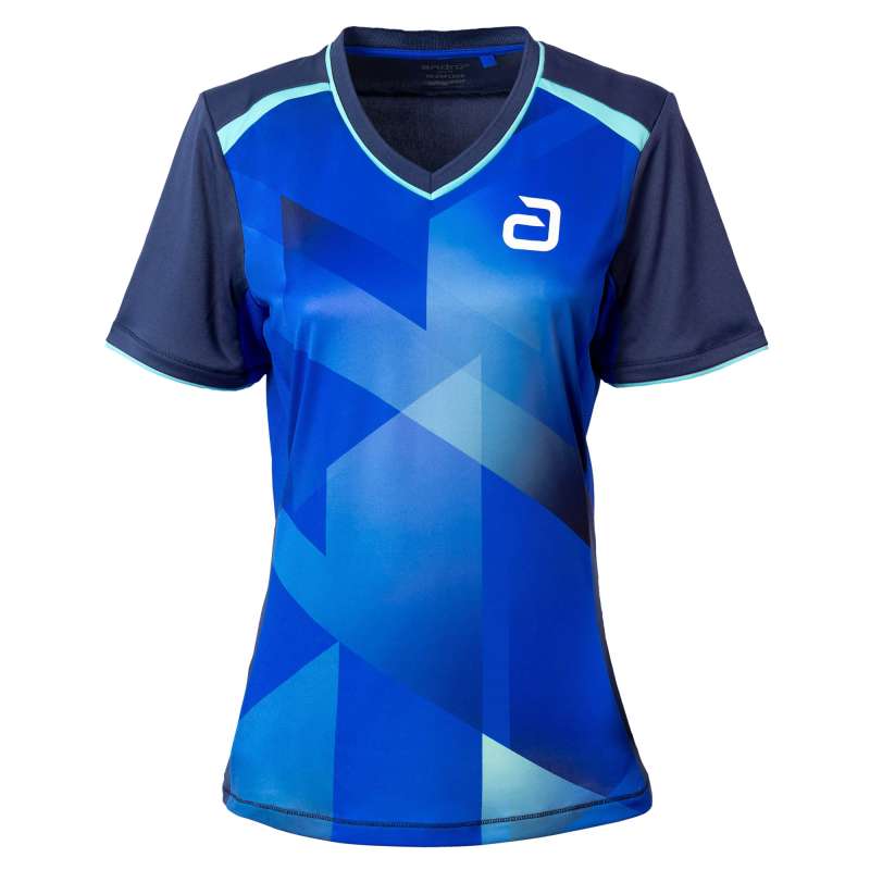 andro Shirt Lanton Women dunkelblau/blau