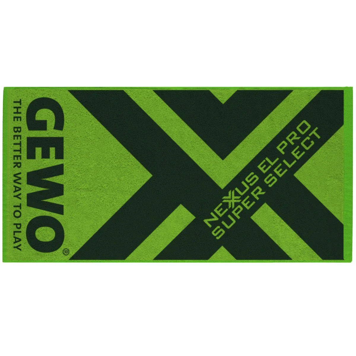 Gewo Handtuch Super Select schwarz/grün