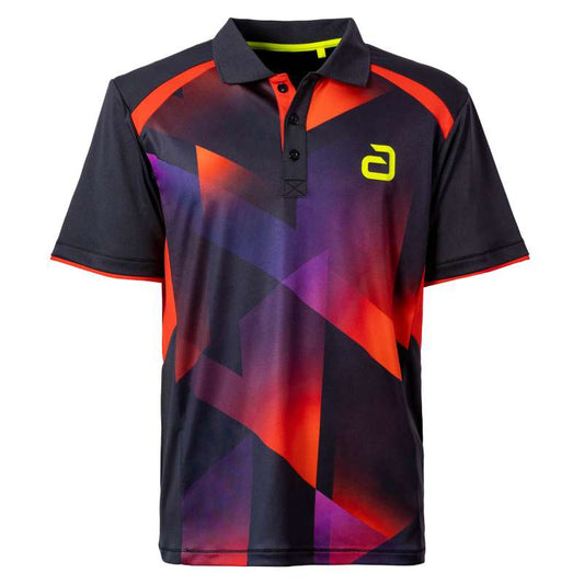 andro Shirt Lanton schwarz/rot